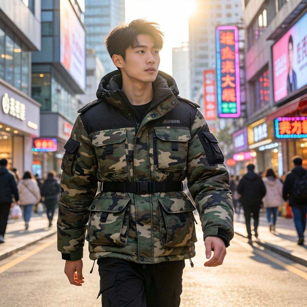 【潮流羽绒服引领快时尚新时代——深度解析元素差异化策略】