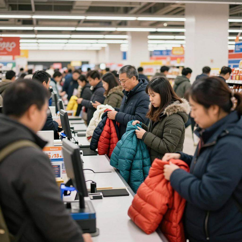 三百元超市羽绒服成中产新宠,断货潮为何愈演愈烈?(图3) 三百元超市羽绒服成中产新宠,断货潮为何愈演愈烈?