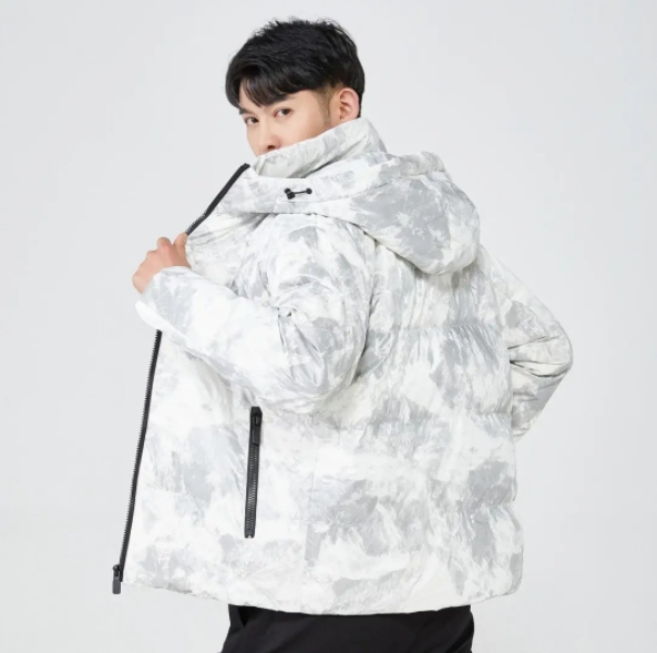 雪源生态鹅业热销羽绒服单品：高品质保暖外套搭配效果图大全(图3)