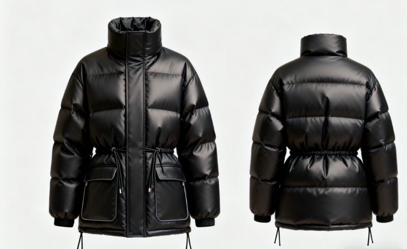 羽绒服款式图大全|2023年10款流行设计解析