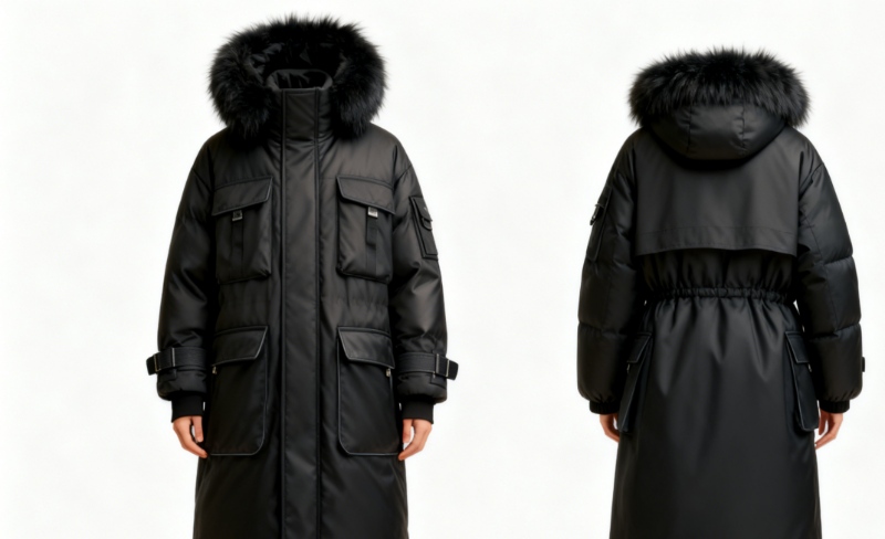 羽绒服款式图大全｜2023年10款流行设计解析(图3)