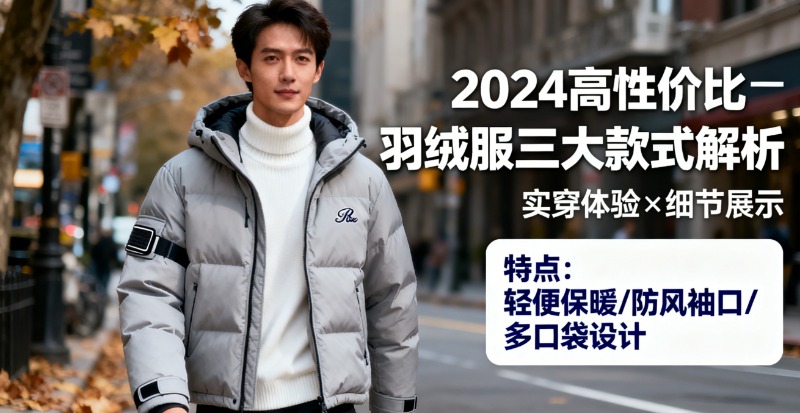 2024年羽绒服推荐：高性价比三大款式解析及实穿体验(图3)