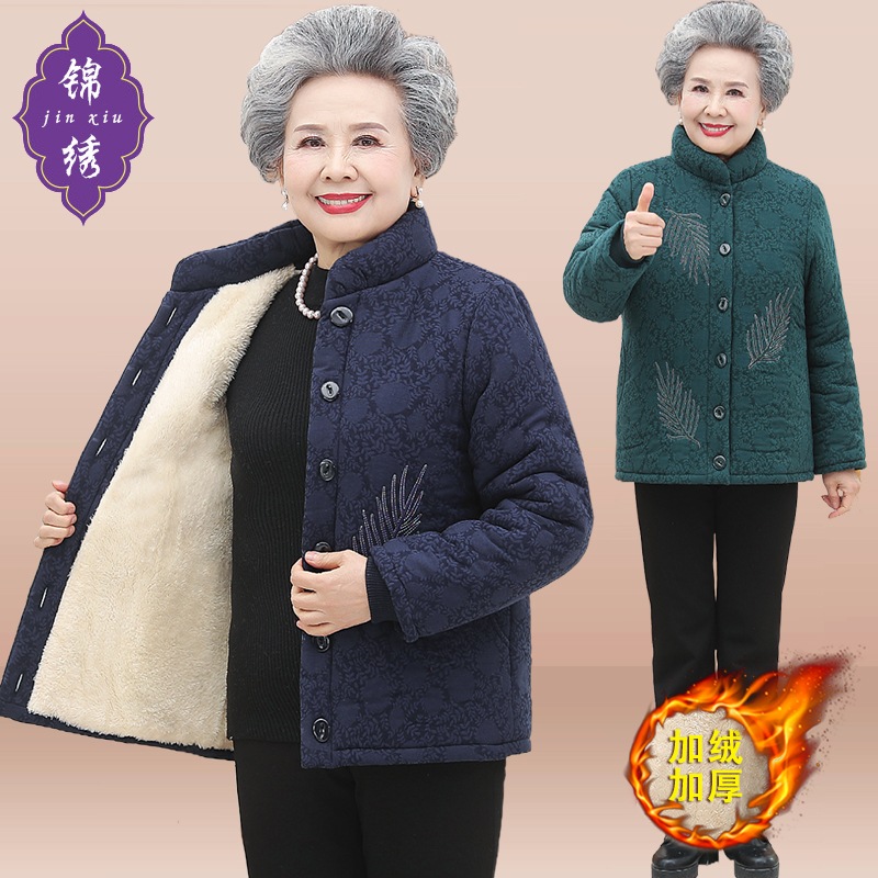 中老年女羽绒服特价：温暖冬日的智慧选择(图3)