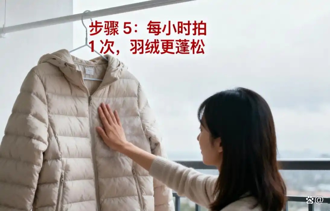 羽绒服脏了别送洗！3 个家常招！自己洗不结块，穿 3 年还蓬松(图3)
