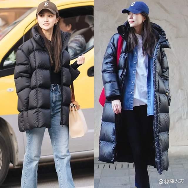 为什么女装羽绒服退货率高？看完这些真人试穿图，真是啼笑皆非(图7)