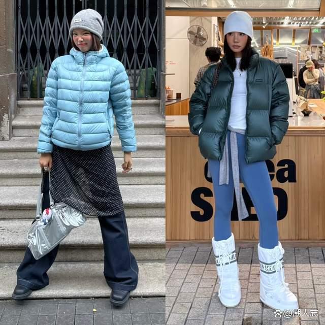 为什么女装羽绒服退货率高？看完这些真人试穿图，真是啼笑皆非(图10)